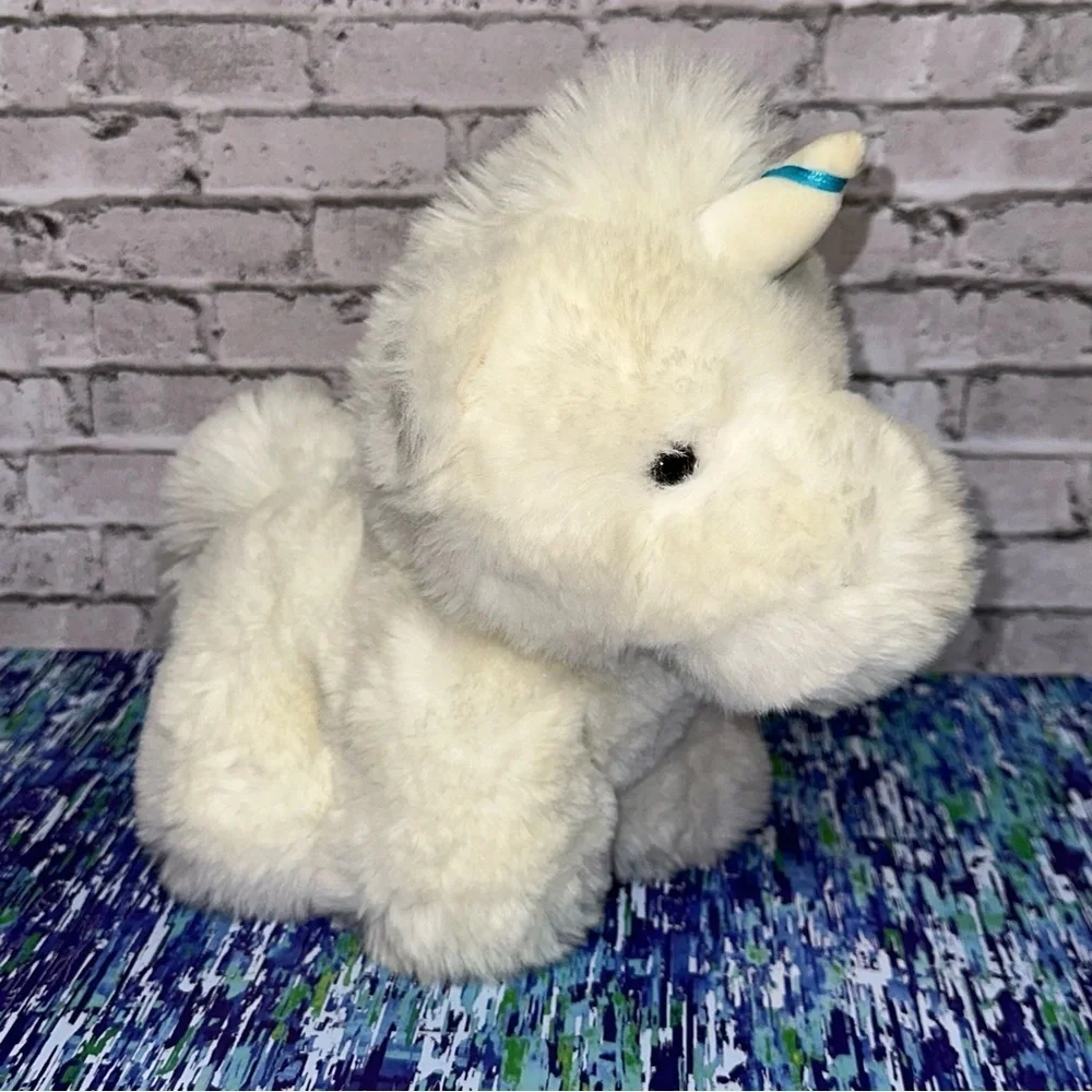 World’s Softest 10 in. White Unicorn Stuffed Animal Plush for Baby Toddler Kids